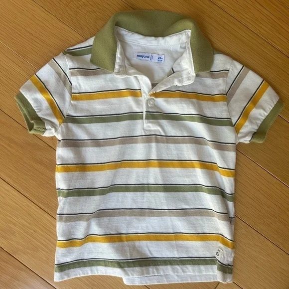 Mayoral Button Down Shirt and Polo Short Sleeve with Children’s Place Jeans 2T - Picture 9 of 9